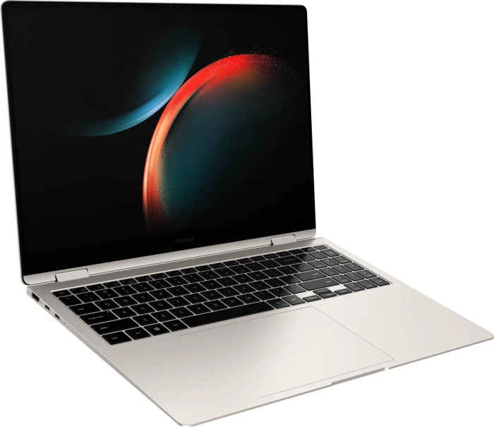 Samsung Galaxy Book3 Pro 360, beige, Core i7-1360P, 16GB RAM, 1TB SSD, DE