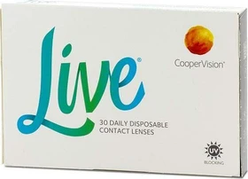 Cooper Vision Live, -6.00 Dioptrien, 30 Stück