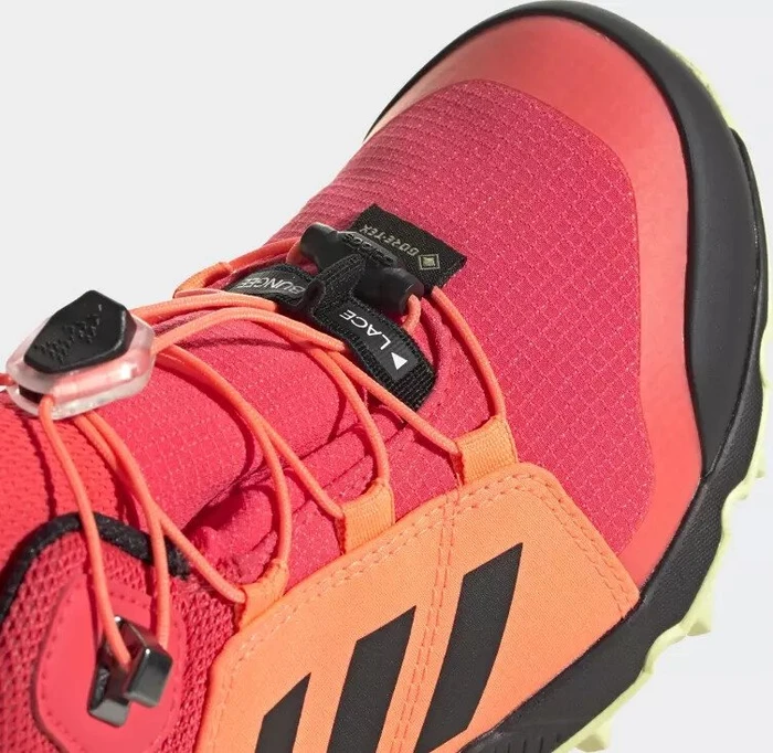 adidas Terrex Mid GTX shock red/core black/yellow tint (Junior)