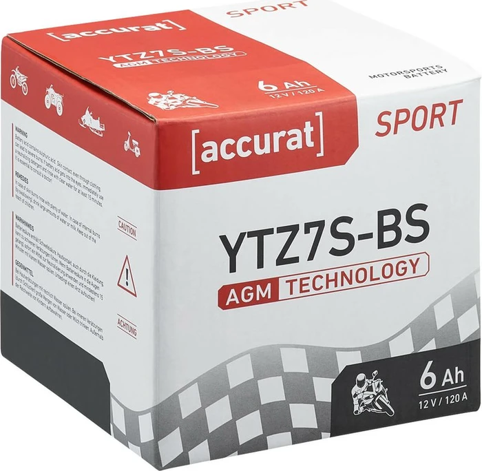 Accurat Sport AGM YTZ7S-BS