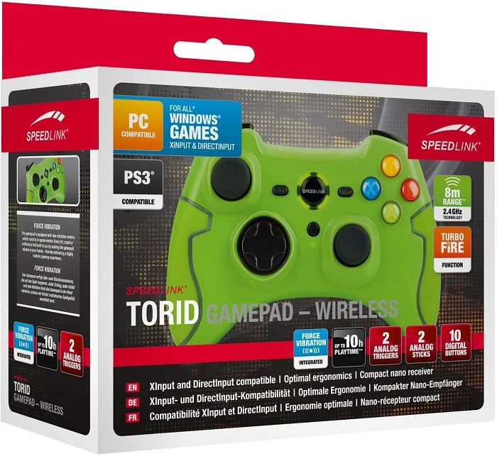 Speedlink Torid grün (PS3/PC)