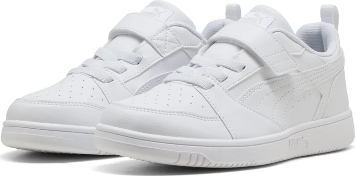 Puma Rebound V6 Lo puma white/cool light gray (Junior)