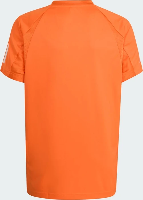 adidas Club Tennis 3-Streifen Funktionsshirt kurzarm pure orange (Junior)