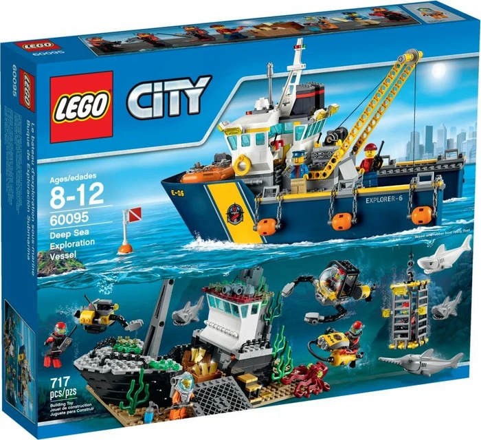 LEGO City Tiefseeforscher - Tiefsee-Expeditionsschiff