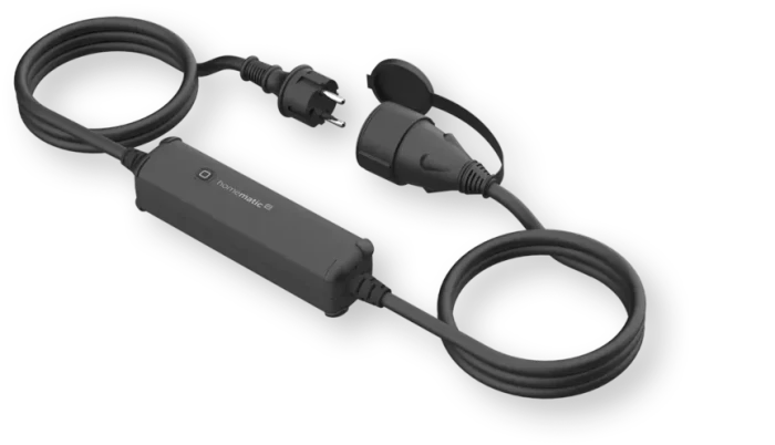 eQ-3 HomeMatic IP Schalt-Mess-Kabel Outdoor, 3m