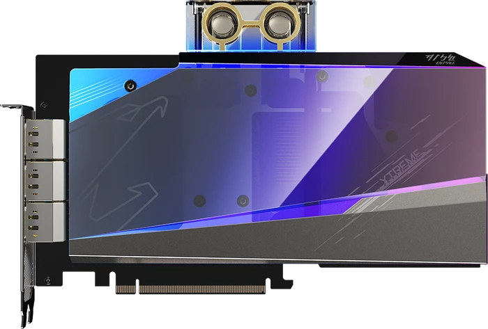 GIGABYTE AORUS GeForce RTX 3080 Xtreme Waterforce WB 10G (Rev. 1.0), 10GB GDDR6X, 3x HDMI, 3x DP