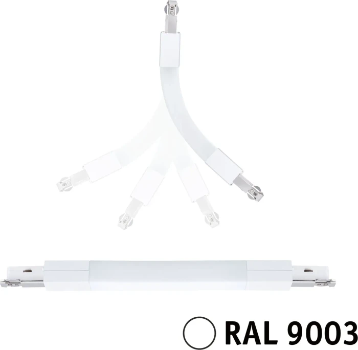 Paulmann URail Schienensystem-Komponente Flex Verbinder II signalweiß