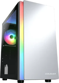 Cougar Purity RGB, weiß, Glasfenster (CGR-5PC4W-RGB / 385PC40.0002)