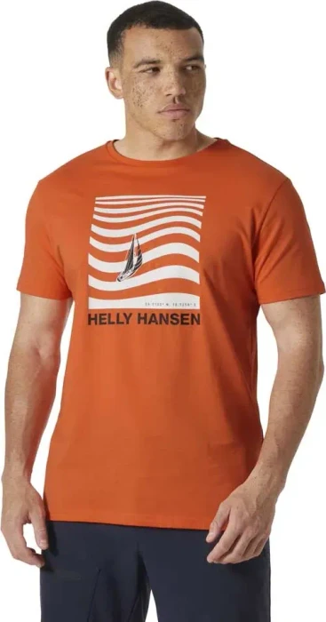 Helly Hansen Shoreline 3.0 T-Shirt kurzarm bonfire (Herren)