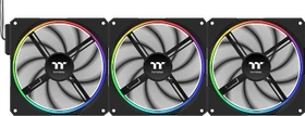 Thermaltake TS140 EX RGB, schwarz, 140mm, 3er-Pack