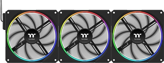 Thermaltake TS140 EX RGB, schwarz, 140mm, 3er-Pack