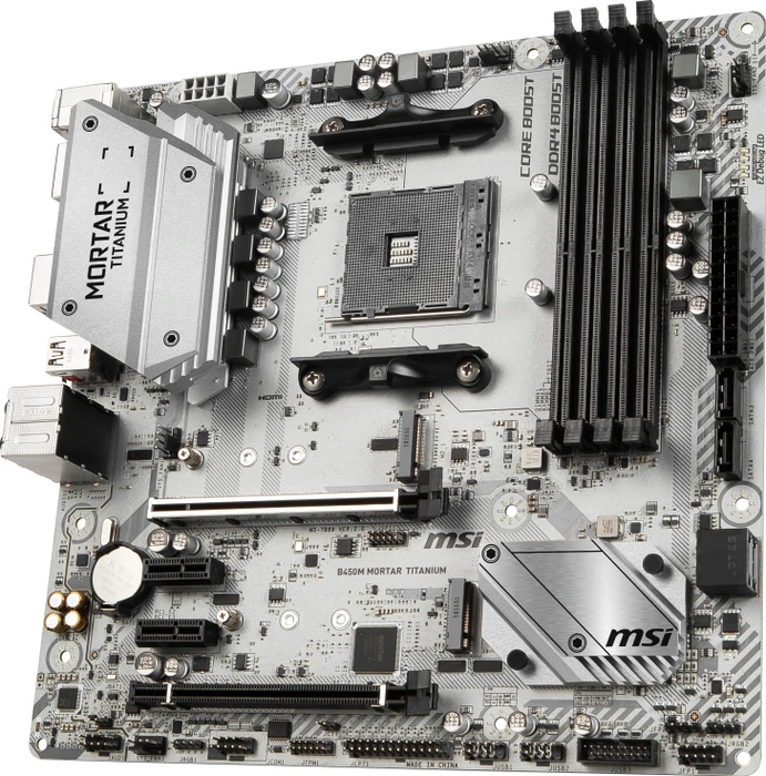 MSI B450M Mortar Titanium (AMD AM4)