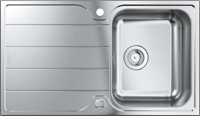Grohe K500 45-S 86/50 1.0 Einbau Becken reversibel edelstahl