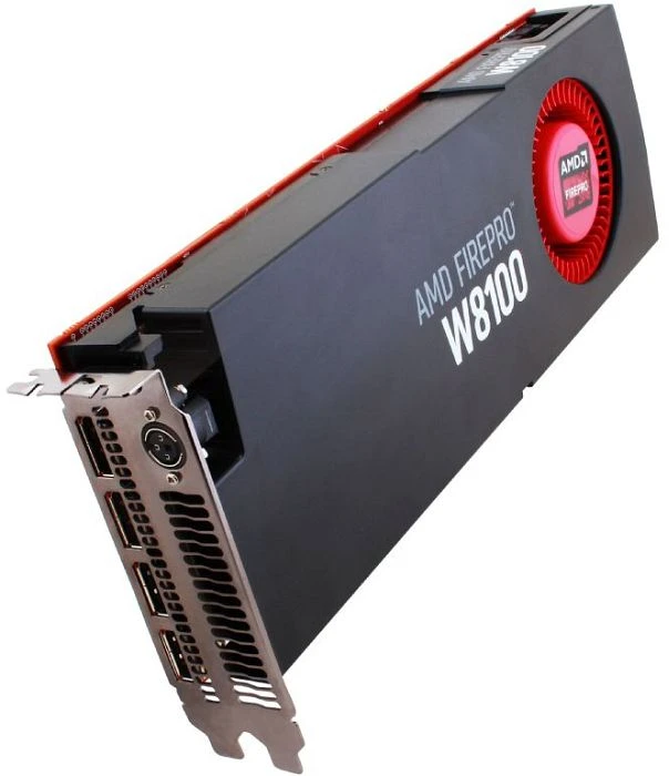 AMD FirePro W8100, 8GB GDDR5, BNC, 4x DP