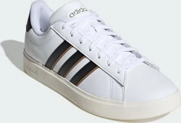 adidas Grand Court 2.0 cloud white/core black/focus orange