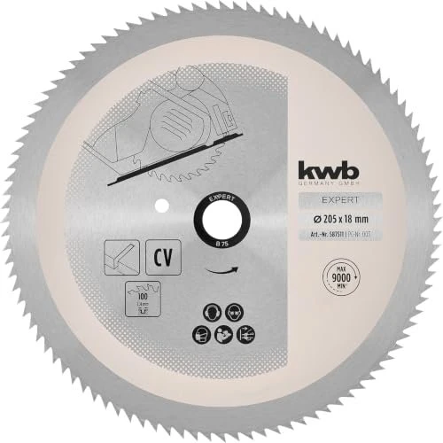 kwb B74 Kreissägeblatt 112Z, 200x1.4x30mm, 1 Stück