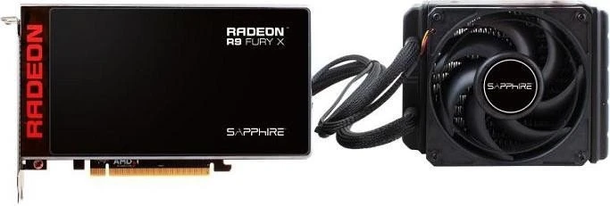Sapphire Radeon R9 Fury X, 4GB HBM, HDMI, 3x DP, full retail