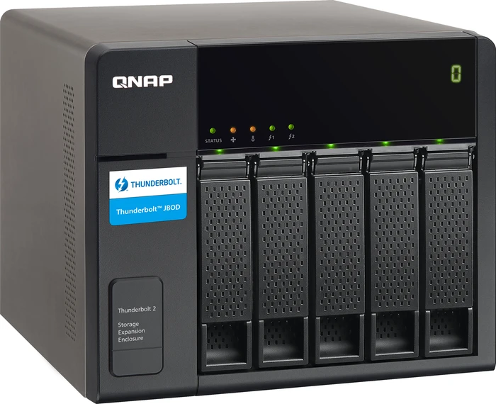 QNAP TX-500P, Thunderbolt 2 / Mini DisplayPort 1.2
