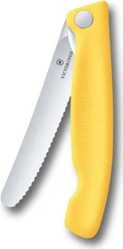 Victorinox Swiss Classic Gemüsemesser mit Wellenschliff faltbar gelb