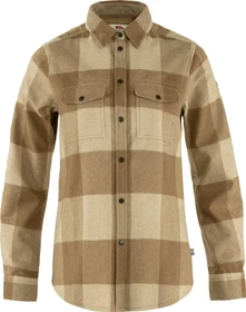 Fjällräven Canada Hemd langarm buckwheat brown/light beige (Damen)