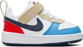 Nike Court Borough Low Recraft white/thunder blue/light crimson (Junior)