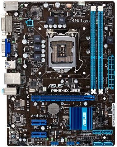 ASUS P8H61-MX USB3 (Intel 1155)