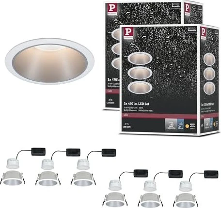 Paulmann Cole Coin LED 6W Einbauleuchte