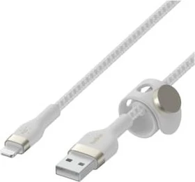 Belkin BoostCharge Pro Flex USB-A/Lightning Kabel 1.0m weiß