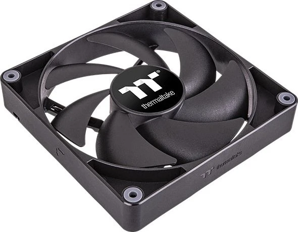 Thermaltake CT120 Black, schwarz, 120mm, 2er-Pack