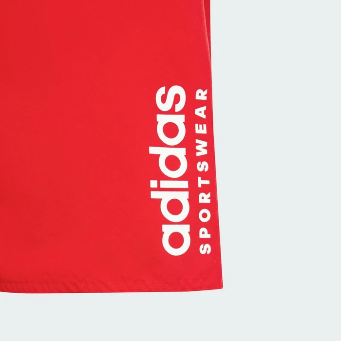 adidas Sportswear Essentials Logo CLX Badeshorts better scarlet/white (Junior)