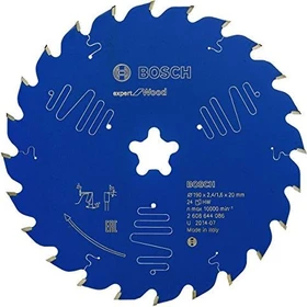 Bosch Professional Expert for Wood Kreissägeblatt 24Z, 190x1.8mm, 1 Stück