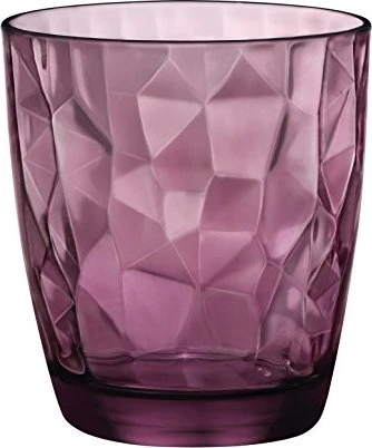 Bormioli Rocco Diamond D.O.F. Glas rock purple, 6 Stück
