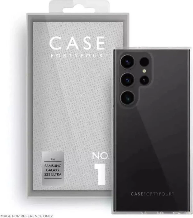 Case FortyFour No. 1 für Samsung Galaxy S23 Ultra transparent