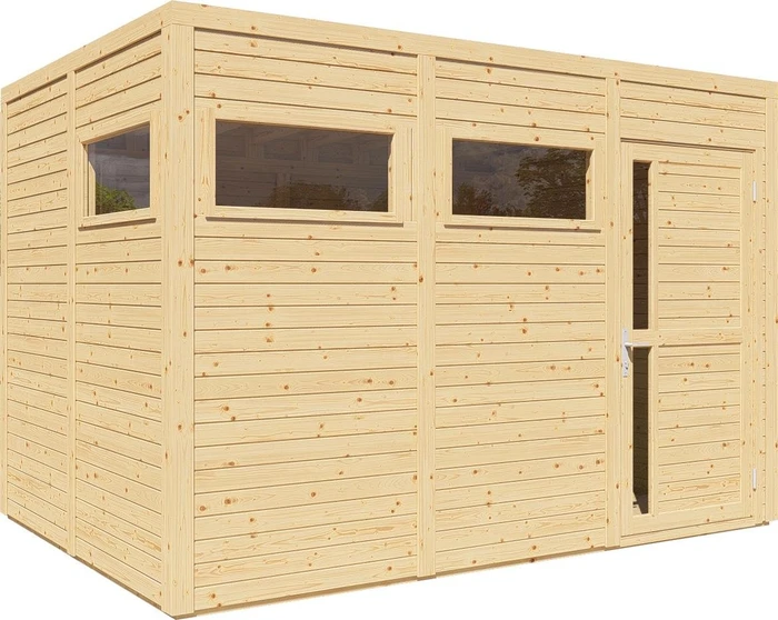 Bertilo Cubus 3 Gartenhaus 337x234cm