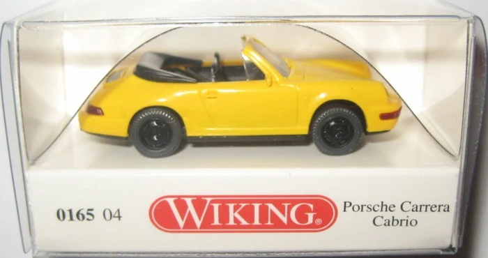 Wiking Klassik Edition Porsche 356 Cabrio gelb