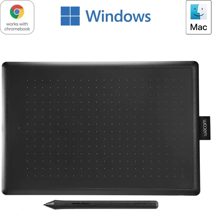 Wacom One Medium, schwarz/rot