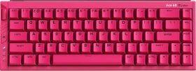 Mchose Ace 68 Turbo HE Gaming Keyboard, Berry Red, LEDs RGB, Mount Tai Magnetic Switch GT, USB, US (HW-Ace68Turbo-8)