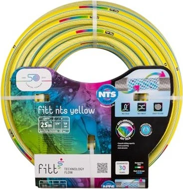 Fitt NTS Yellow Gartenschlauch 3/4", 25m