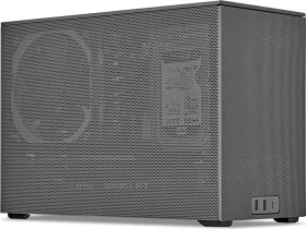 SSUPD Meshroom D, grau, Variant B, 1x USB-C 3.2, 1x USB-A 3.0, Mini-ITX