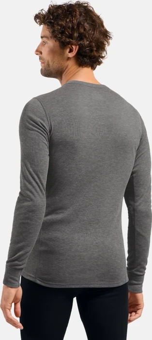 Odlo Active Warm Baselayer Funktionsshirt kurzarm odlo steel grey melange (Herren)