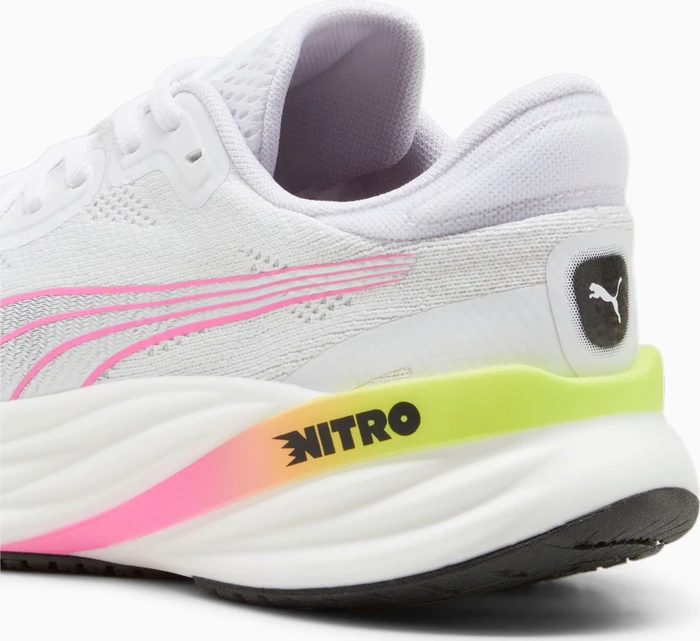 Puma Magnify Nitro 2 puma white/puma black/poison pink (Damen)