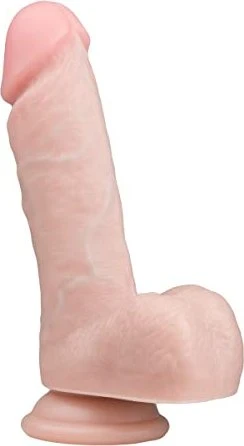 EasyToys Dildo Collection Realistischer hautfarbener Dildo 17.5cm