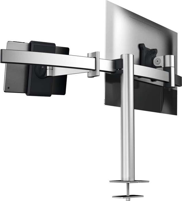 Durable Monitor Halterung silber
