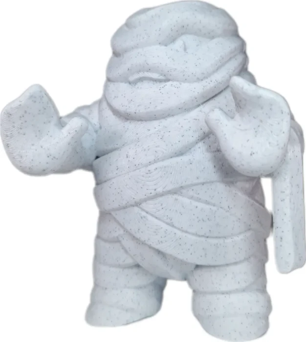 Nobufil PETG, marble white, Spule, 1.75mm, 1.00kg