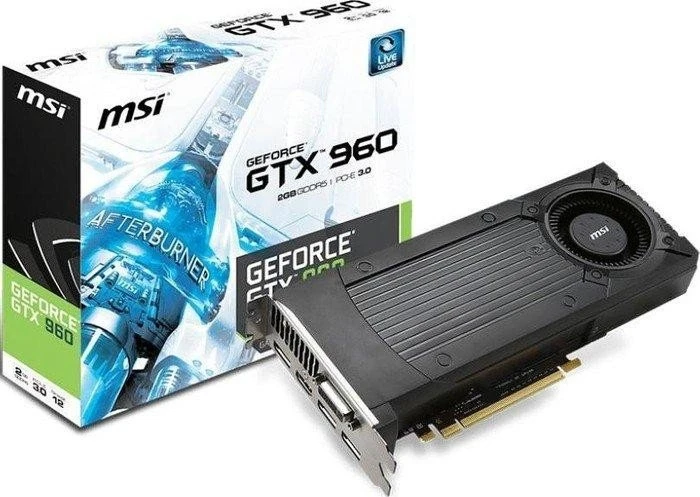 MSI GeForce GTX 960 2GD5, 2GB GDDR5, DVI, HDMI, 3x DP