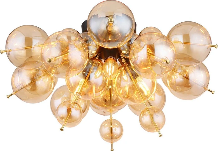 Globo Udo Deckenleuchte 3-flammig gold