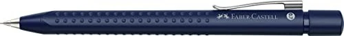 Faber-Castell Grip 2011 Druckbleistift B 0.7mm graphit, klassisch blau, Radierer