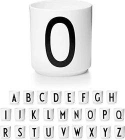 Design Letters Persönlicher Porzellanbecher A-Z Buchstabe O 250ml
