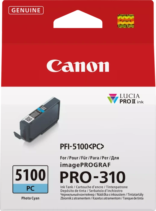 Canon Tinte PFI-5100PC cyan photo