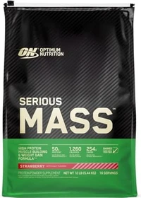 Optimum Nutrition Serious Mass Erdbeer 5.45kg